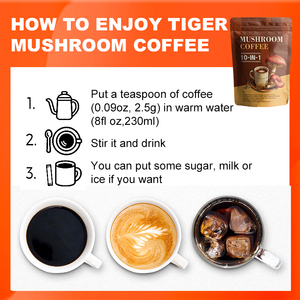 Factory Wholesale Mushroom Complex <strong>Coffee</strong> Powder Ganoderma Lucidum Lion's Mane <strong>Coffee</strong> <strong>Low</strong> <strong>Acid</strong> Plant Extract Instant <strong>Coffee</strong> - Product Image 5