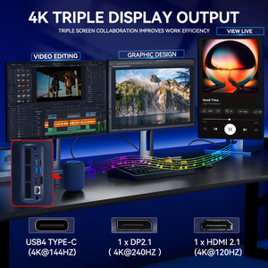 SOAYAN EXR1 Mini <span class=keywords><strong>PC</strong></span> Gaming <span class=keywords><strong>Computer</strong></span> con AMD Ryzen 7 8745HS 32GB DDR5 1TB SSD Windows 11 Altavoces duales y micrófono 2,5G LAN - Product Image 6