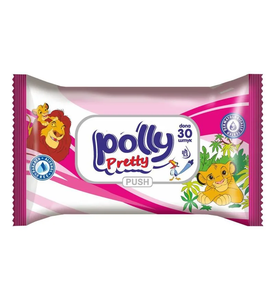 Lot de 15 lingettes humides pour bébé, parfumées, douces, hygiéniques, jetables, en tissu pour la peau - Product Image 1