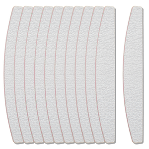 Professional Emery Board Manicure Pedicure Art Tools Custom Logo Double-Sided Nail File Set 180 100 Grit Nail File