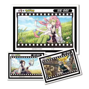 Nouvelle sortie, collection de cartes Eif Baby de haute qualité, rare, Slayer Pokemoned KY, boîte de boosters avec languettes détachables, jeux de société, étui <span class=keywords><strong>cadeau</strong></span> - Product Image 5