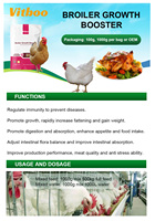 Grillage d'engraissage de vitamines minéraux, prémélange de combat coq poulet à vendre