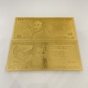 Moneta Commemorativa Personalizzata in Foglia d'Oro da 1, 2, 5, 10, 20, 50, 100 Dollari, Replica Placcata in Oro 24K per Collezione - Product Image 6