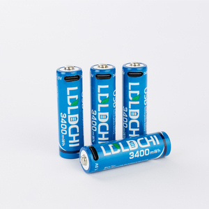 แบตเตอรี่ลิเธียมแบบชาร์จได้ LDLDCHI รุ่น OEM USBC AA 1.5V 3400mWh ได้รับการรับรองมาตรฐาน ROHS สำหรับเครื่องใช้ไฟฟ้าภายในบ้าน - Product Image 3
