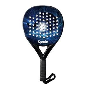 Custom 38mm Thickness 3k/12k/18k Full Carbon Paddle Many Materials Paddle Tennis Racket