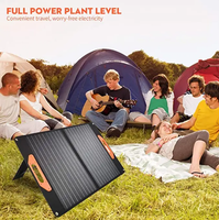 Nouvelle popularité Offre Spéciale produits en gros chargeur solaire portable 100 watts panneaux solaires pliables 100W 7 jours à l'expédition