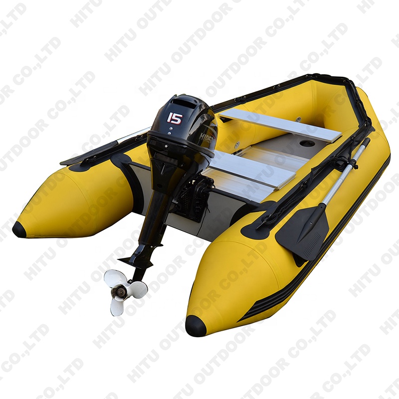 Barco inflable del zodiaco con motor eléctrico fueraborda, precio barato