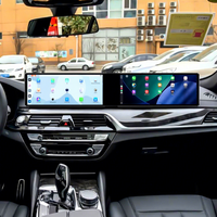 Double écran Android ID9 Car Radio Carplay Screen pour BMW 5 G30 G31 6 6GT G32 2017-2019 Multimedia Player GPS Navigation HeadUnit