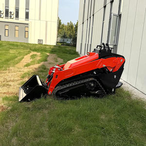 クローズドシステム1000 1500mmワイドスキッドステアローダーディーゼル中国スキッドステアディンゴミニスキッドステア付属品付き - Product Image 2