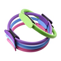 Vente en gros de cercle de Pilates anneau magique auxiliaire de yoga pour l'entraînement de la taille et des jambes anneau élastique de résistance au dos ouvert