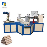 Machine automatique de fabrication de tubes en carton en spirale, machine de fabrication de tubes en carton à 2 têtes
