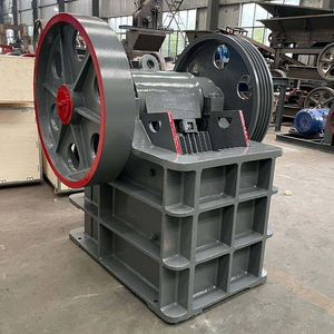 Trituradora de Mandíbulas con Polea Roja, Máquina Industrial de Alta Rigidez para Triturar Piedra - Product Image 1