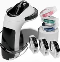 Machine à étiquettes en relief Phomemo E975 pour usage domestique, 6 rubans, effet 3D, imprimante thermique pour usage domestique