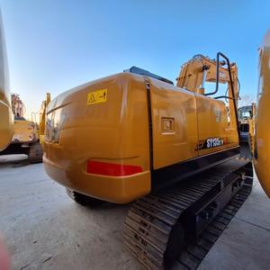 Excavatrice hydraulique d'occasion Sany 135, excavatrice de 13 tonnes d'occasion, excavatrice Sany SY135C de 13 tonnes, mini-excavatrice sur chenilles d'occasion - Product Image 3