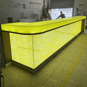 Discoteca Dj Club Dance Center Led Stone Bar Counter Diseño lujoso Bar Muebles Equipo - Product Image 6