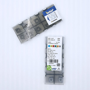 Chính hãng iscar CCMT-09T304-PF ic804 80 ° kim cương-hình dạng chèn ban đầu cho nội bộ trở lại chuyển công cụ - Product Image 3