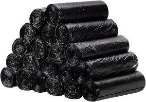 ถุงขยะสีดำขนาด 24" x 24" ความจุ 7-10 แกลลอน จำนวน 1000 ใบ แบบม้วนเจาะรู ถุงขยะอเนกประสงค์แบบใช้แล้วทิ้ง - Product Image 5