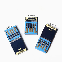 Pasokan produsen 2.0 Chip UDP USB 8 MB stik Mini Chip memori Flash 2-in-1 1GB 128MB kapasitas 16GB plastik tanpa cangkang