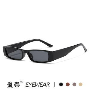 Yingtai Eyewear <b>Square</b> <b>Sunglasses</b> UV400 PC Frame Unisex Street Style - Product Image 5