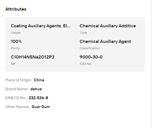 Natural Guar Gum <b>Powder</b> High Viscosity Food Additive For Beverage Suspending And <b>Texture</b> Stabilizing - Product Image 6