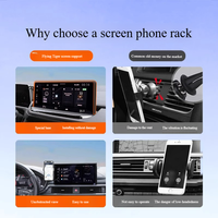 Support Téléphone De Voiture Dédié Geely Binyue Coolray 2025, Modèle d'Écran, Support Téléphone Gravité Haut De Gamme, Accessoires Geely Coolray