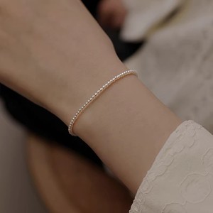 925 <b>Silver</b> <b>Rope</b> Chain For Women <b>Rope</b> Chain Wholesale <b>Rope</b> Chain Custom Hypoallergenic <b>Silver</b> <b>Rope</b> Chain Shell Pearl <b>Bracelet</b> - Product Image 5