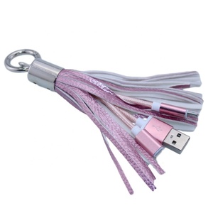 2-Trong-1 Độc Đáo Tua USB-C Keychain Bện Che Chắn Điện Thoại Sạc Cáp Cho Máy Ảnh & Máy Tính Sử Dụng - Product Image 5