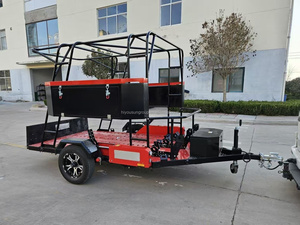 Remolque de Transporte para Motocicleta con Elevador Hidráulico Portador de ATV UTV para Rally Carrera Desierto Vehículo Utilitario Todoterreno - Product Image 3