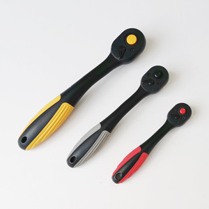 Llave de Trinquete Lixin Tools de 1/4, 3/8 y 1/2 Pulgadas, Acero al Vanadio, Mango Curvo, Cabeza Cuadrada Imperial, Manual, para Reparación de Automóviles - Product Image 4