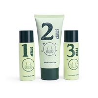 Crème nettoyante pour le nez à la vitamine C et aux herbes Aixin Private Label, masque facial bio, nettoyage en profondeur des pores, éliminateur de points noirs, hydratant