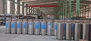 250l Cryogenic Dewar ไนโตรเจนเหลว Cryogenic ของเหลว Vgl กระบอกแรงดันสูง - Product Image 6