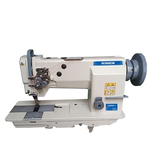 Machine à coudre industrielle à point droit à grande vitesse pour matériaux lourds HK-4400-Long Arm 250mm 380mm 457mm 635mm - Product Image 1