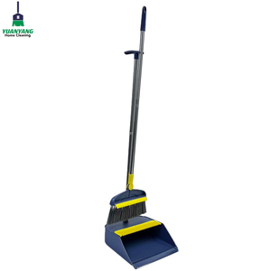 YUANYANG Faltbarer Plastikbesen und Kehrschaufel-Set mit Weichen Borsten Haustierbesen für Haushalt Bodenreinigung - Product Image 5