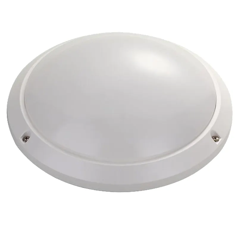 Luminária led externa de teto, superfície redonda ip54 12w