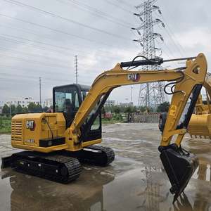 Miniexcavadora de cadenas Caterpillar CAT305.5E2 de 5.5 toneladas con certificación CE y cucharón, maquinaria de Japón, excavadoras en venta - Product Image 3