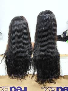 โปรโมชั่นวิกผมตรงแบบหลวมๆ รุ่น 13x4 Full Lace SDD ขนาด 26 นิ้ว 32 นิ้ว คุณภาพสูงสุด ผมแท้แบบดับเบิ้ลดรอน น้ำหนัก 320 กรัม - Product Image 1