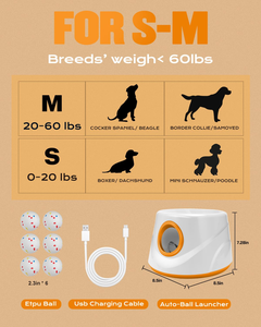 Hot Sale Fun Training <b>Dog</b> Toys Smart Pet <b>Ball</b> Launcher Interactive <b>Dog</b> <b>Ball</b> <b>Thrower</b> - Product Image 2
