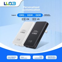 Nouveau chargeur USB Type C double port ultra fin de type AU US EU 65W67W70W GaN à charge rapide avec logo personnalisé