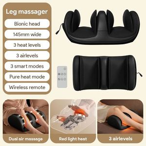 Leg Massage Device Fully Automatic Foot Therapy Machine <b>Vibrating</b> Hot Compress Kneading Foot Sole Massager Plug-In Wireless - Product Image 4