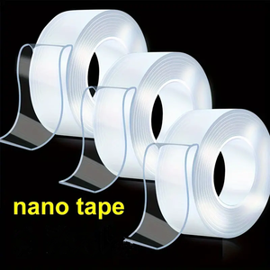 Ruban adhésif double face Nano Clear, adhésif puissant, 1 mm, <span class=keywords><strong>Nanotape</strong></span> - Product Image 1