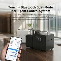 Diffuseur d'arômes sans eau, machine à parfum, diffuseur d'arômes, machine à huile essentielle, application Bluetooth, grand espace, système HVAC séparé, Wifi