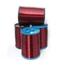 Fil en aluminium fil électrique isolé moteur condensateur démarreur émail fil AWG4-32 avec certification UL Inde