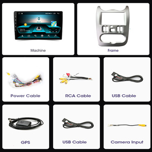 Autoradio Android 2 Din Stereo pour Renault <span class=keywords><strong>Logan</strong></span> I 2009-2013 <span class=keywords><strong>Dacia</strong></span> Duster 2010-2017 Car Multimedia Player Head Unit Autoradio FM - Product Image 6