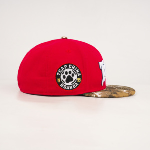 Gorra Ajustada de Camuflaje de Dos Tonos con 6 Paneles y Bordado en Relieve, Personalizada por TCAP China - Product Image 4