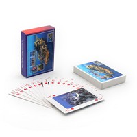 Cartes à jouer personnalisées Igor avec impression de votre propre design, cartes à jouer en papier avec paysage personnalisé, logo personnalisé, cartes à jouer imperméables