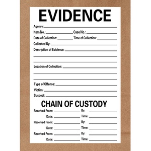 Etiquetas Adhesivas <span class=keywords><strong>para</strong></span> Evidencia, 100 Etiquetas por Paquete, <span class=keywords><strong>para</strong></span> Clases de Ciencias Forenses, Fiestas Temáticas de Cumpleaños - Product Image 4