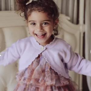 Ensemble personnalisé pour nouveau-né fille : <span class=keywords><strong>cardigan</strong></span> en tricot 100 % coton biologique à bordure festonnée et chaussons, vêtements tricotés pour bébé - Product Image 6