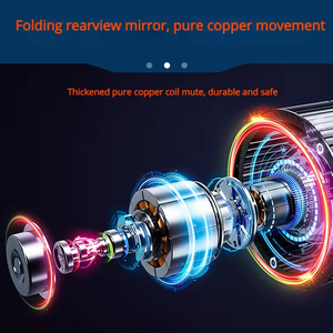 Specchietto laterale telescopico ripiegabile elettrico modificato in lega di alluminio nuovo stato specchietto retrovisore per veicoli elettrici <span class=keywords><strong>BMW</strong></span> - Product Image 3