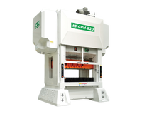 Presse CNC haute vitesse pour construction en acier, double manivelle, haute productivité, moteur mécanique 45 kW, PLC, roulement