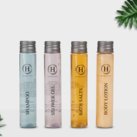 Mini shampooing et après-shampooing vide de luxe de 20ml 30ml 1oz pour hôtels contenants de savon liquide pour gel douche petits distributeurs de lavage corporel